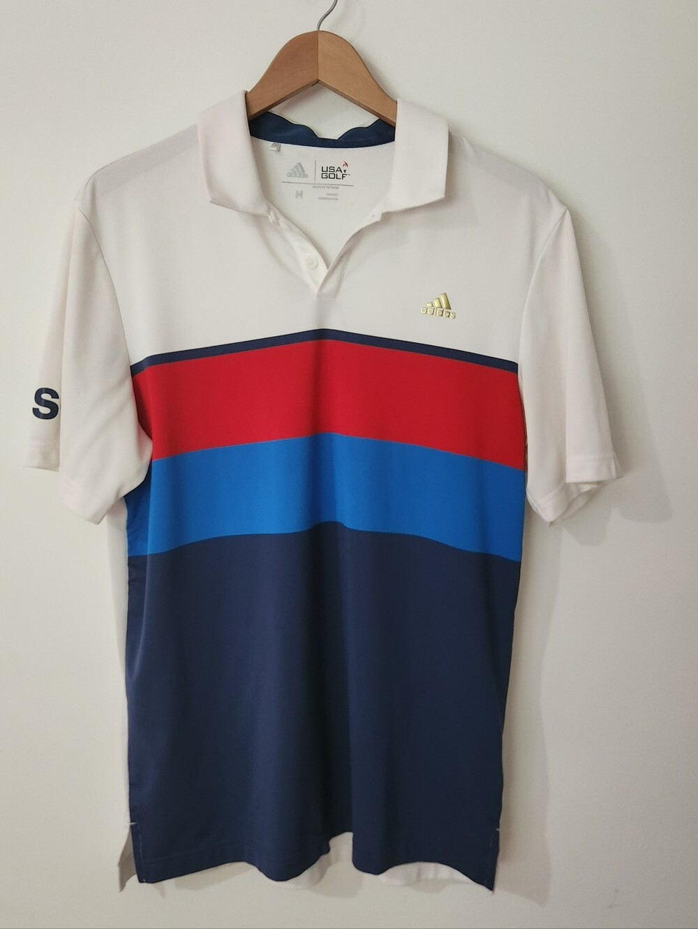 Adidas USA Golf Polo Medium